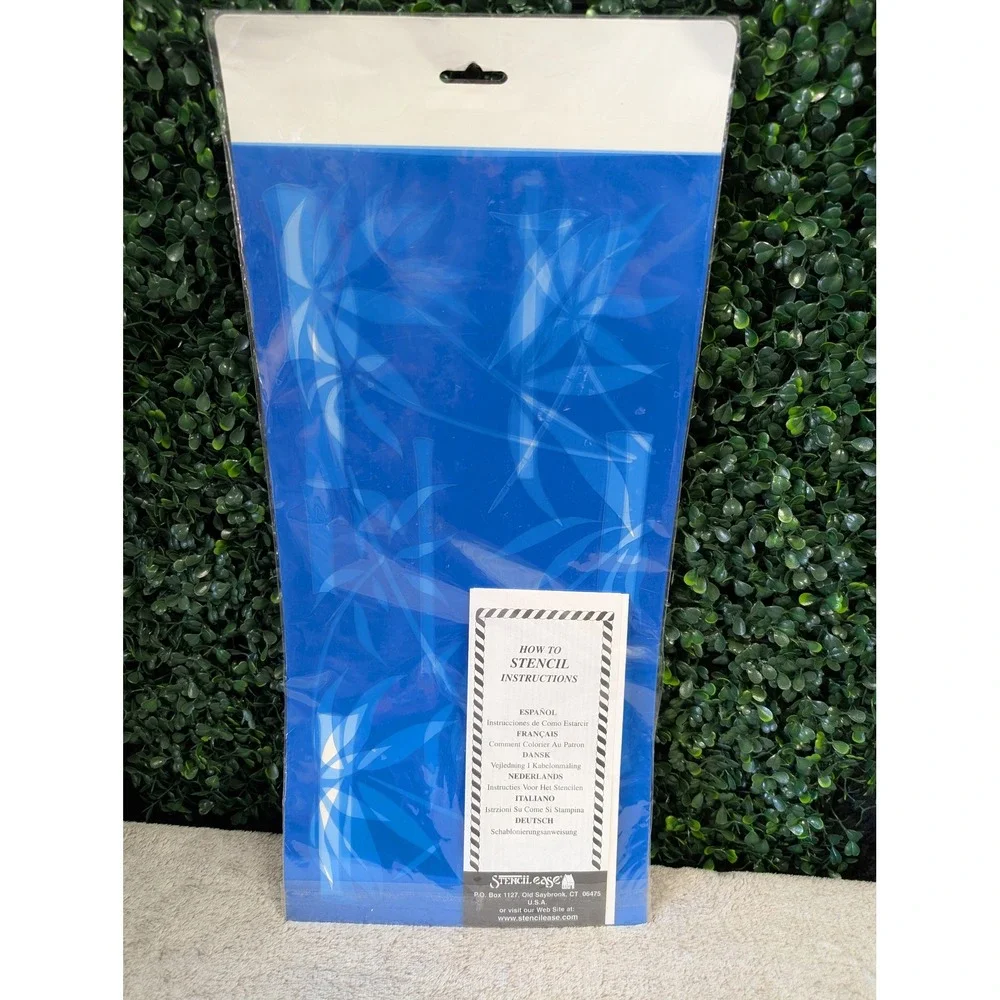 Stencil‎ Ease Bamboo Home Decor Stencil Jeannie Serpa J-842 Laser Cut Reusable